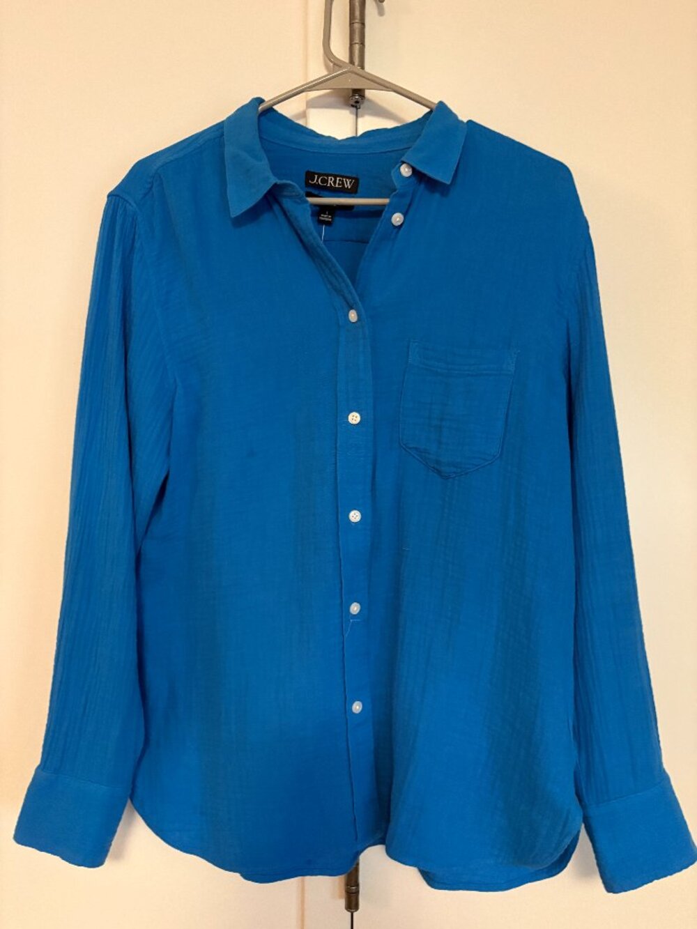 J.Crew Gauze Button Down